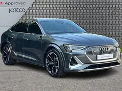 Grey Used 2021 Audi e-tron Sportback Comfort SUV | £26,965 (Super price)