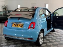 Blue Used 2016 Fiat 500C Lounge Cabriolet | £9,995 (A bit pricey)