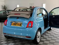 Blue Used 2016 Fiat 500C Lounge Cabriolet | £9,995 (A bit pricey)