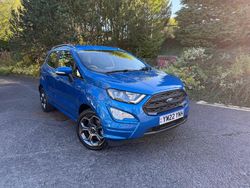 Blue Used 2022 Ford Ecosport ST-Line SUV | £14,995 (Fair price)