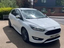 White Used 2017 Ford Focus ST-Line Hatchback | £10,495 (Fair price)