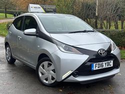 Silver Used 2016 Toyota Aygo X-play Hatchback | £4,789 (Fair price)