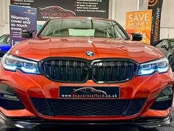 Orange Used 2021 BMW 330e M Sport Sedan | £17,995 (Fair price)