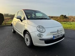 White Used 2009 Fiat 500C Pop Cabriolet | £2,750