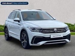 White Used 2023 VW Tiguan R-line SUV | £27,190 (Fair price)