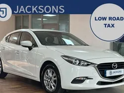 White Used 2016 Mazda 3 Hatchback | £7,560 (Fair price)