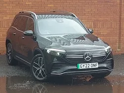 Black Used 2022 Mercedes EQB350 AMG Line Premium SUV | £27,698 (Fair price)