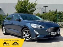 Blue Used 2018 Ford Focus Zetec Hatchback | £7,100 (Fair price)