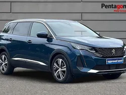Blue Used 2021 Peugeot 5008 Allure Premium MPV | £17,995 (Fair price)