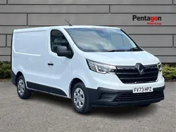 Solid glacier white Used 2023 Renault Trafic Business Van | £15,995 (Super price)