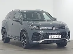 Grey Used 2024 VW Tiguan R-line SUV | £34,998 (Expensive)