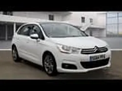 White Used 2014 Citroën C4 SELECTION Hatchback | £4,495 (Fair price)