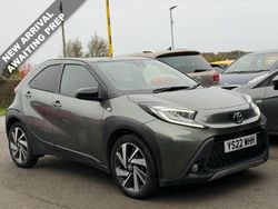 Green Used 2022 Toyota Aygo Hatchback | £15,495 (A bit pricey)