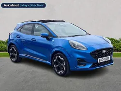 Blue Used 2024 Ford Puma Gen-E ST-Line X SUV | £22,125 (Expensive)