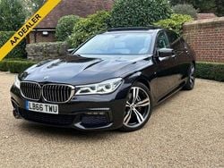 Black Used 2017 BMW 740L M Sport Sedan | £26,995