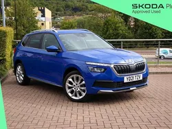 Energy blue Used 2021 Skoda Kamiq SE L SUV | £16,495 (Fair price)