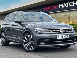 Grey Used 2018 VW Tiguan R-line SUV | £18,500 (Fair price)