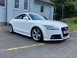 White Used 2012 Audi TT S-Line Coupe | £6,495 (Fair price)