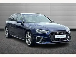 Blue Used 2022 Audi A4 S-Line Estate | £27,750 (A bit pricey)