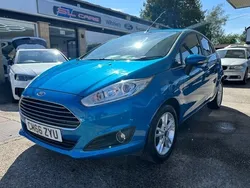 Blue Used 2016 Ford Fiesta Zetec Hatchback | £6,995 (A bit pricey)