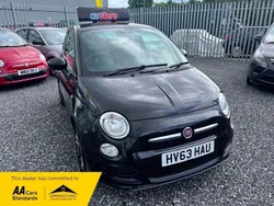 Black Used 2014 Fiat 500S S Hatchback | £3,495 (Good price)