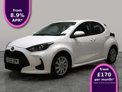 White Used 2022 Toyota Yaris Hybrid Hatchback | £12,780 (Good price)
