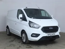 White Used 2022 Ford Transit Custom Limited Van | £11,995 (Fair price)