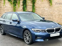 Blue Used 2020 BMW 320 Sport Line Estate | £26,135 (Fair price)
