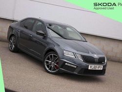 Quartz grey metallic Used 2020 Skoda Octavia vRS Hatchback | £20,495 (Fair price)