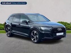 Black Used 2022 Audi Q7 Black Edition SUV | £45,782 (Fair price)