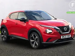 Red Used 2021 Nissan Juke Tekna SUV | £13,499 (Fair price)