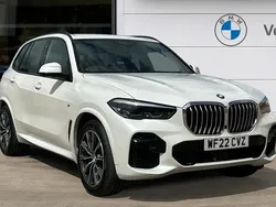 White Used 2022 BMW X5 M Sport SUV | £46,558 (Good price)