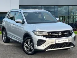 Reflex silver Used 2024 VW T-Cross R-line SUV | £23,969 (A bit pricey)