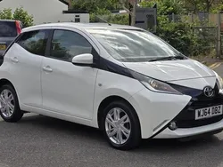 White Used 2014 Toyota Aygo x-press Hatchback | £5,595 (A bit pricey)