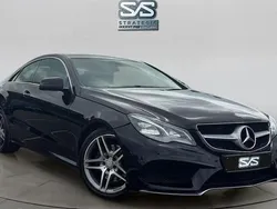 Black Used 2014 Mercedes E220 AMG Coupe | £8,040 (Fair price)