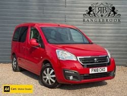 Red Used 2018 Peugeot Partner Tepee Active MPV | £7,299 (Super price)