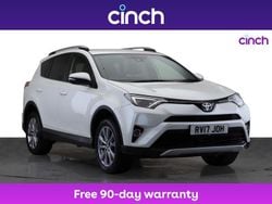 White Used 2017 Toyota RAV4 Estate | £12,949 (Fair price)