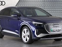 Blue Used 2022 Audi Q4 e-tron S-Line SUV | £25,995 (Good price)