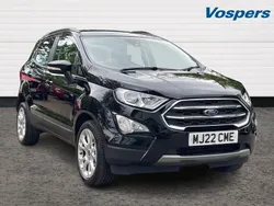 Black Used 2022 Ford Ecosport Titanium SUV | £13,750 (Fair price)