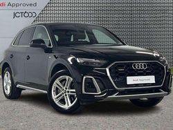 Black Used 2021 Audi Q5 S-Line SUV | £29,577 (Fair price)