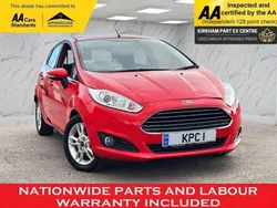 Red Used 2015 Ford Fiesta Zetec Hatchback | £5,795 (Fair price)