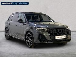 Grey Used 2025 Audi Q7 Black Edition SUV | £61,676 (Expensive)