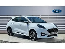 White Used 2023 Ford Puma Gen-E ST-Line SUV | £18,205