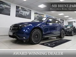 Blue Used 2020 Mercedes EQC400 AMG Line Premium SUV | £24,000 (Fair price)