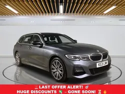 Grey Used 2021 BMW 330e M Sport Estate | £15,199 (Good price)