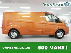 Orange Used 2020 Ford Transit Custom Limited | £19,689 (Fair price)