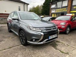 Grey Used 2016 Mitsubishi Outlander P-HEV Estate | £7,995 (A bit pricey)