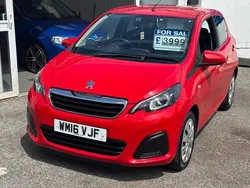 Red Used 2016 Peugeot 108 Active Hatchback | £3,999 (Fair price)
