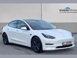 White Used 2021 Tesla Model 3 Long Range AWD Sedan | £20,295 (Fair price)