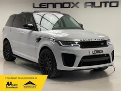 White Used 2022 Land Rover Range Rover Sport SVR SUV | £52,990 (Super price)